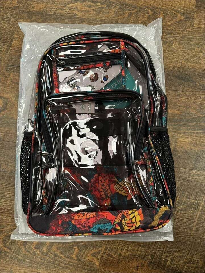 AUOBAG Clear Backpack Heavy Duty Large Transparent