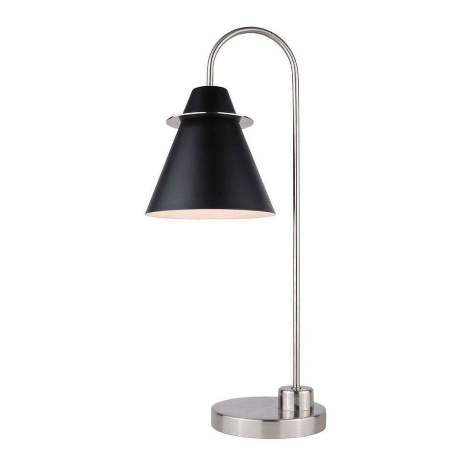 Canarm Talia 22-in Black/Nickel Table Lamp