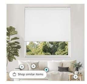 ChrisDowa Blackout Roller Shades 35in W x 72in H