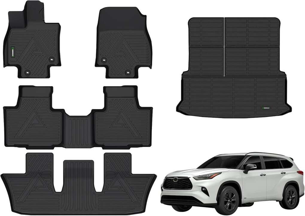 Floor Mats for Toyota Grand Highlander - 2024-25