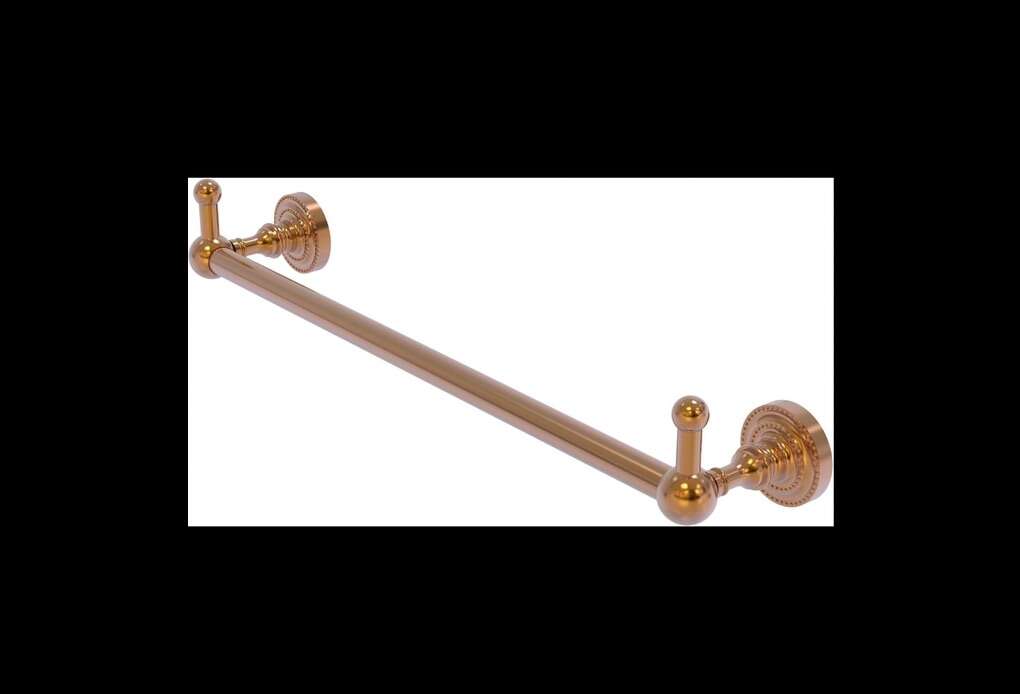 Dottingham Collection 18 in Towel Bar with Hooks