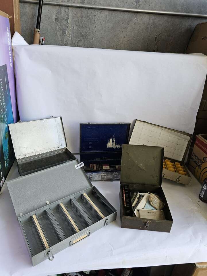 Lot of Metal Boxes & Trinkets