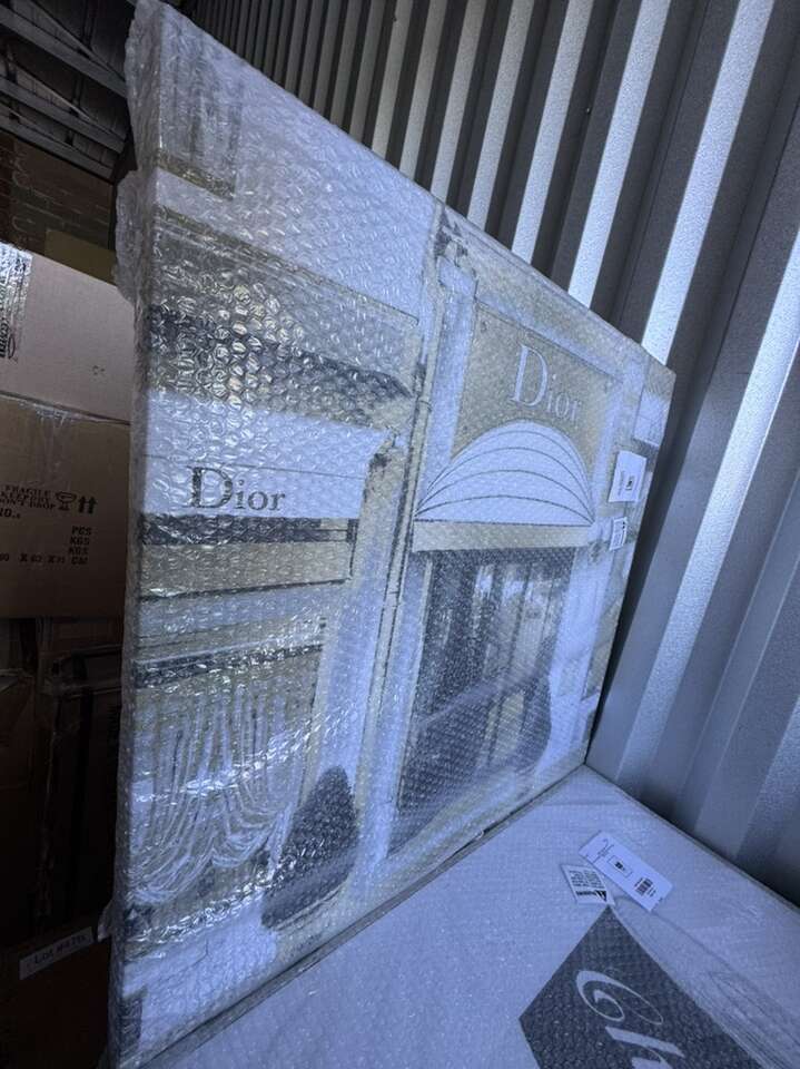 30x30 Chic Fashion Glam Canvas by Madeline Blake