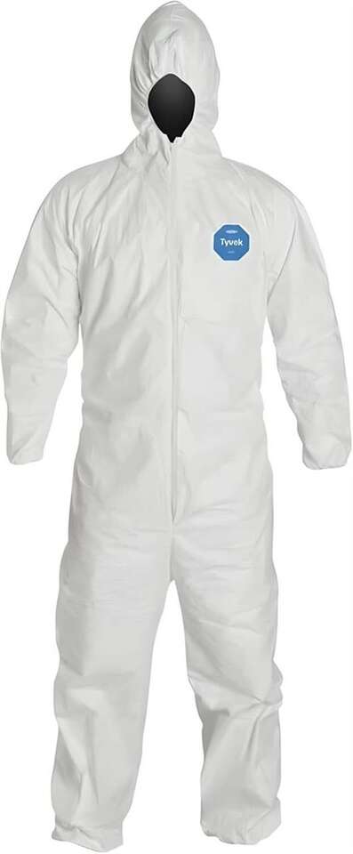 7pk DuPont Tyvek 400 Coverall w/ Hood - Size 4x