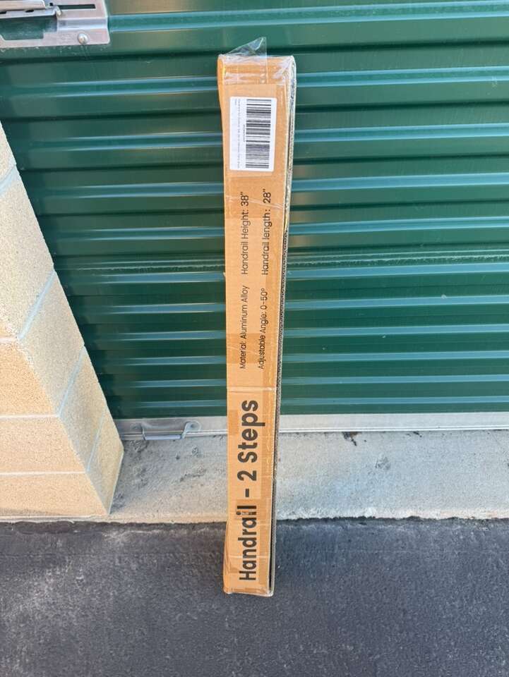 2 Steps Heavy Duty Metal Handrails