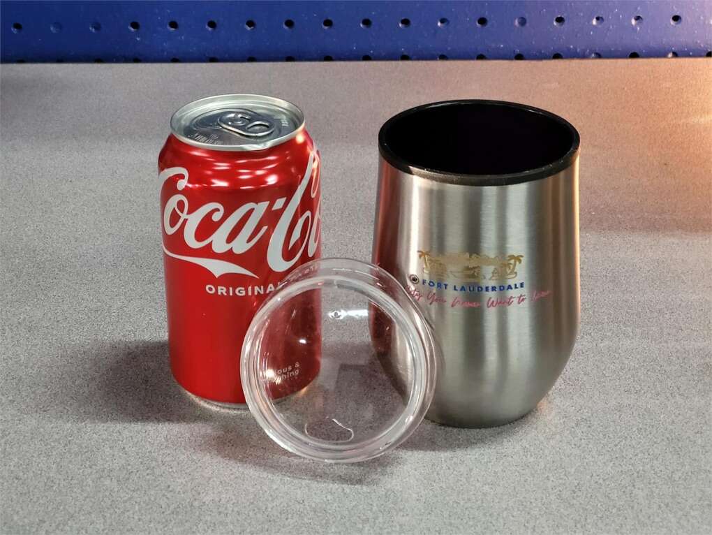 5pk Fort Lauterdale Stainless Steel Wine glasses