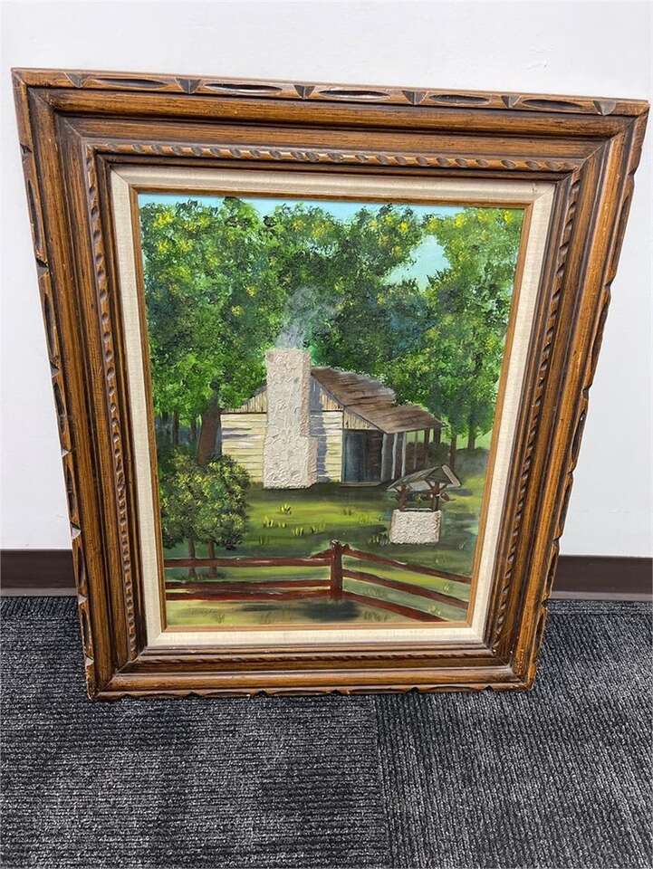 Signed Grace Bingham Oil Canvas