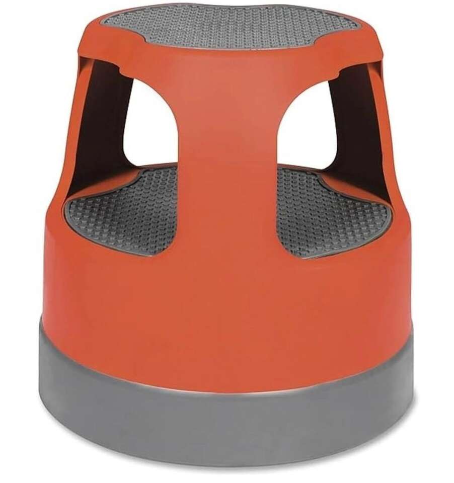 Cramer Scooter 2-Step Stool w/ Lockable Wheels