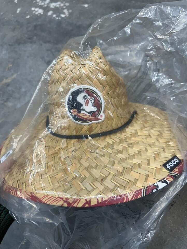 FOCO Florida State College Logo Straw Hat