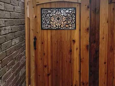 Nuvo Iron 15 x 24 inch Black Cast Aluminum Insert