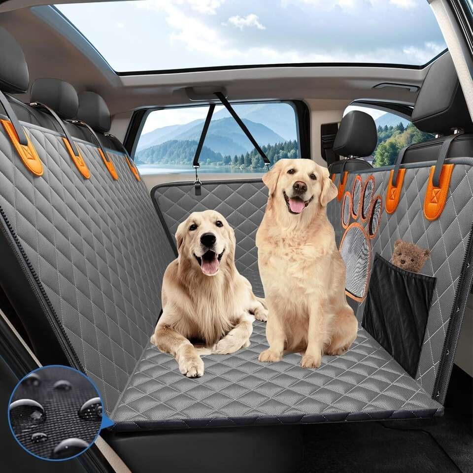 Dog Seat Cover Extender 480lbs (Grey)