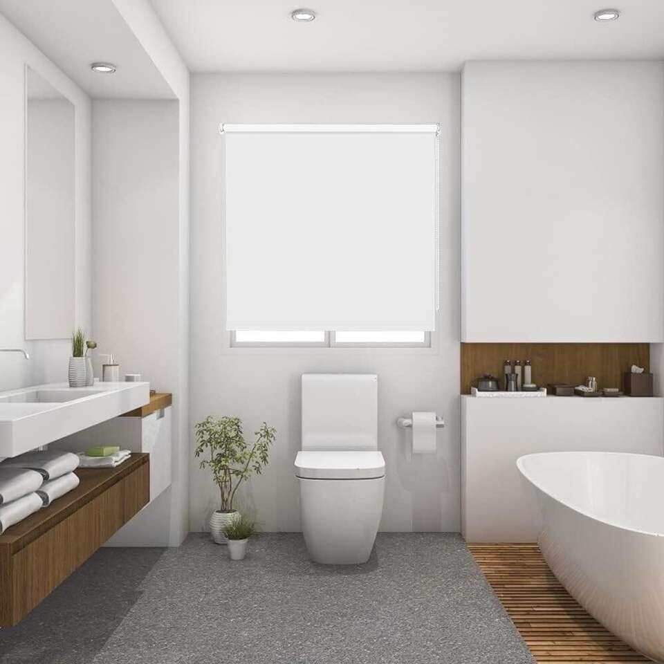 Blackout Roller Shades 30W x 72L Inch - 3pk