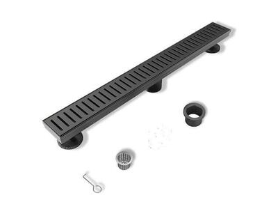 36 Inch Linear Shower Drain, Removable Grate
