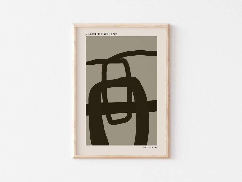 Minimalist Abstract Art Print