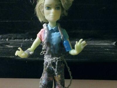 Monster High boy doll - Haunted - Porter Geiss