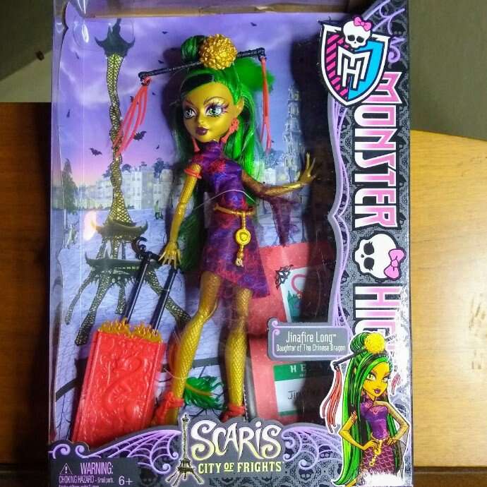 A 2013 rare Monster High Doll Scaris Jinafire Long