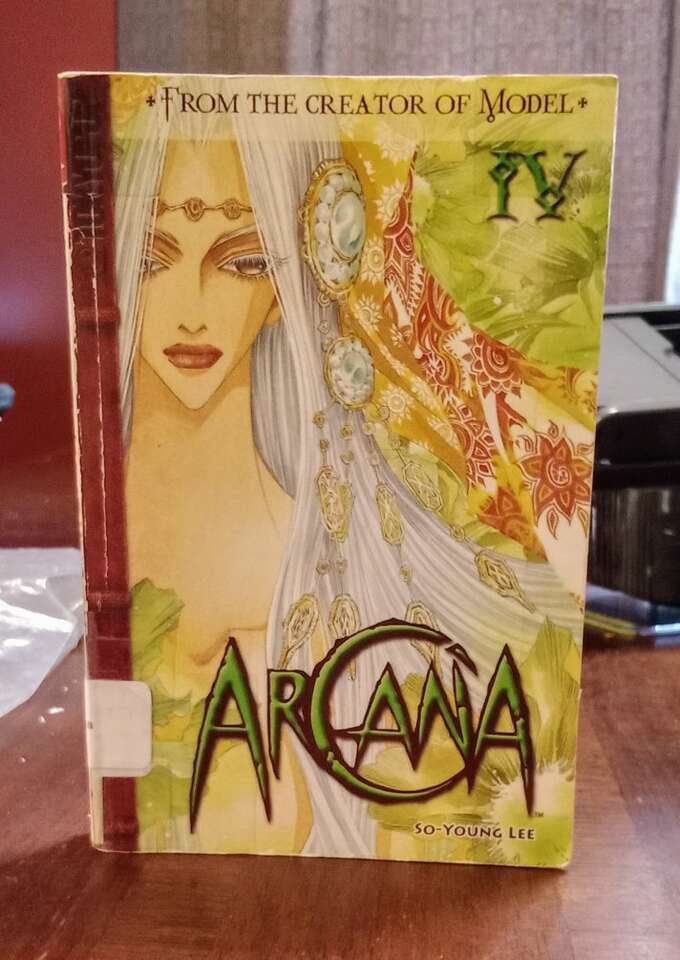 A Tokyopop manga book: Arcana Vol. 4