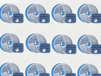 Pet water fountain replacement filters