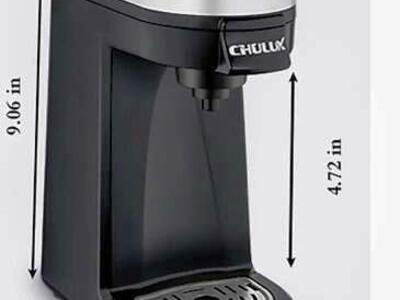 Chulux single serve coffee brewer K- cup style