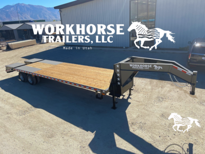 Workhorse Trailer 30' Gooseneck 24,000K GVWR* Equipment Hauler Trailer *SPARE TIRE INCLUDED*