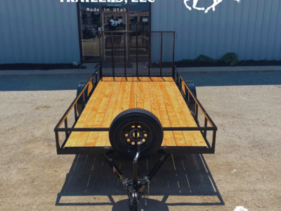 7x14 Workhorse Trailer-Base Model *SPARE TIRE INCLUDED*