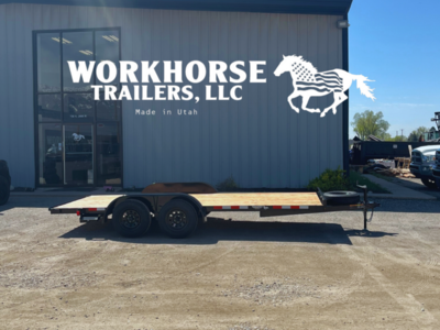 7x16 Tandem Axle Car Hauler Base Model *SPARE TIRE INCLUDED*SALE