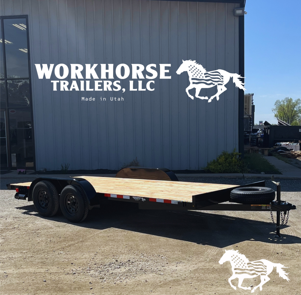7x16 Tandem Axle Car Hauler Base Model *SPARE TIRE INCLUDED* SALE