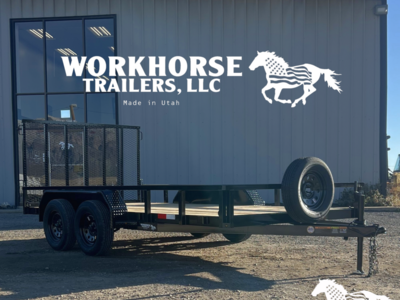 7x14 Workhorse Tandem Value Utility*SPARE TIRE INCLUDED*