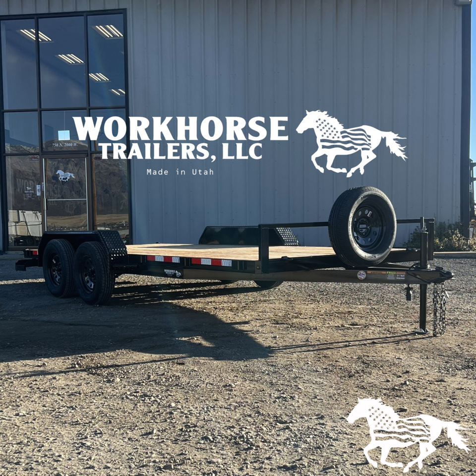 7x14 Tandem Car Hauler Value*SPARE TIRE INCLUDED*New 5ft Ramps