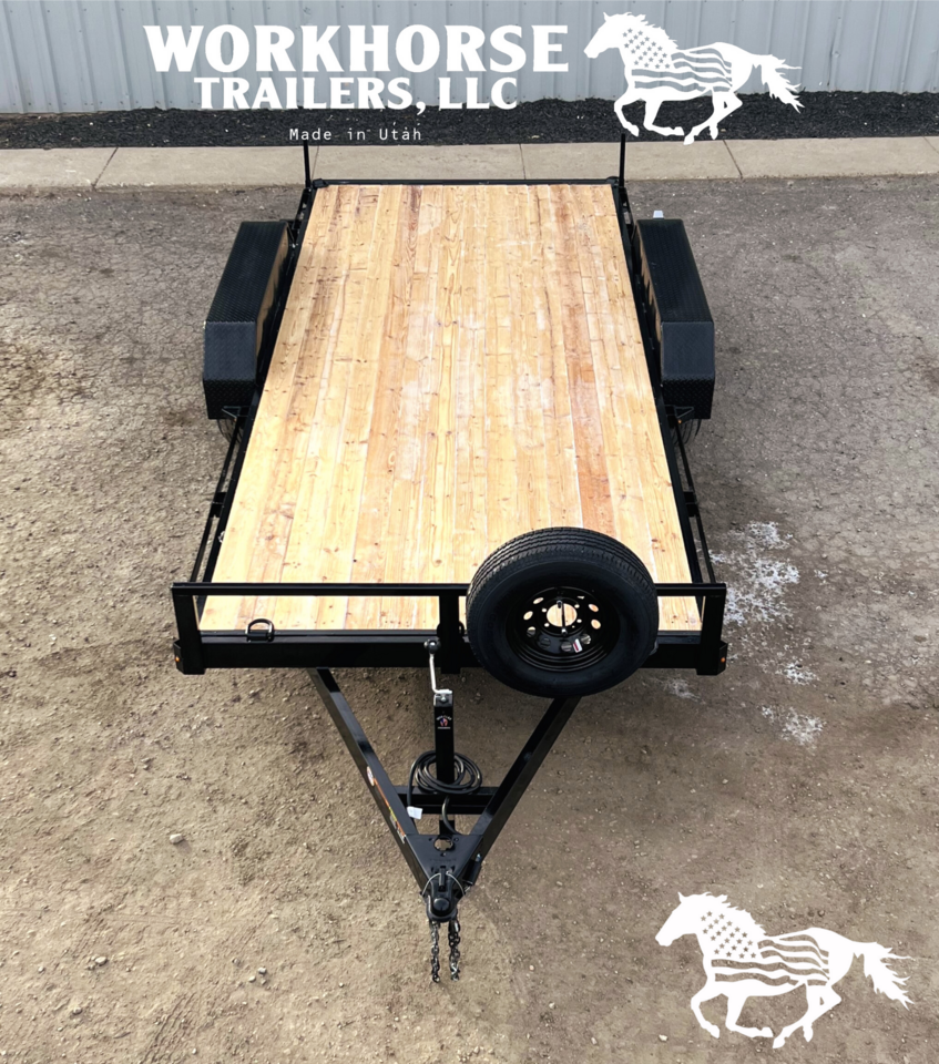 7x16 Tandem Axle Car Hauler Value Model 10K *SPARE TIRE INCLUDED*