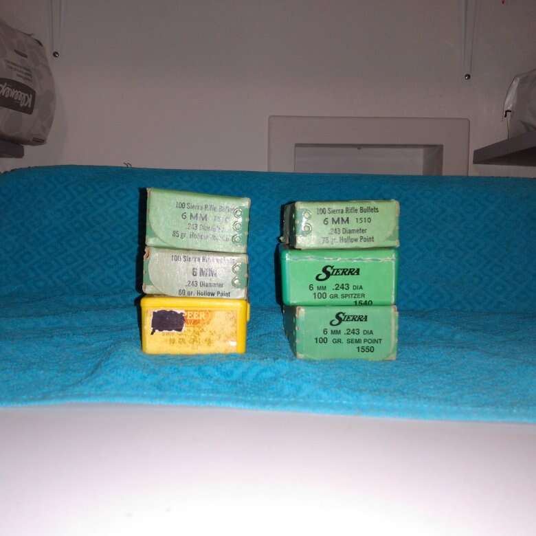 Sierra rifle bullets