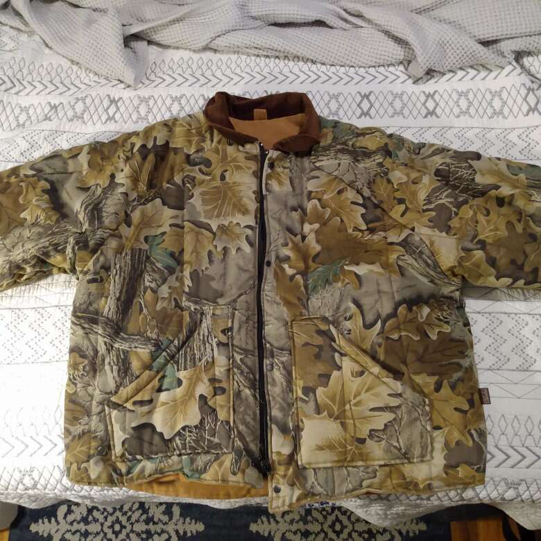 Walls brand heavy reversible mens coat XL