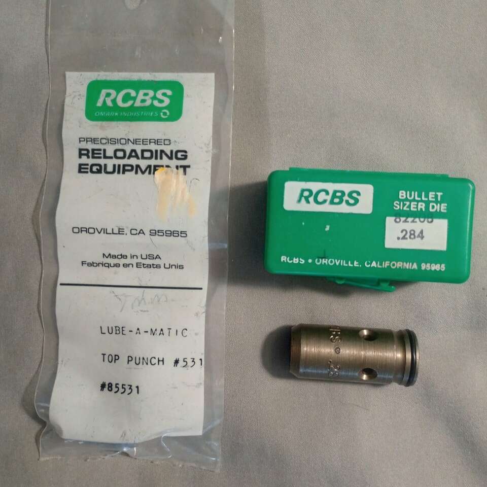 RCBS sizer die and punch set