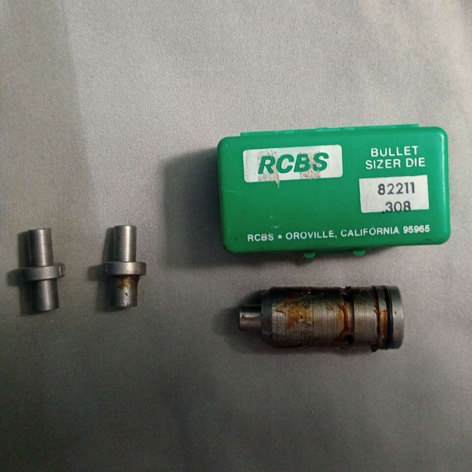 RCBS sizer die and punch set