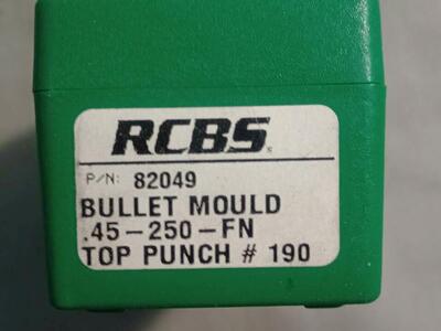 RCBS bullet mould