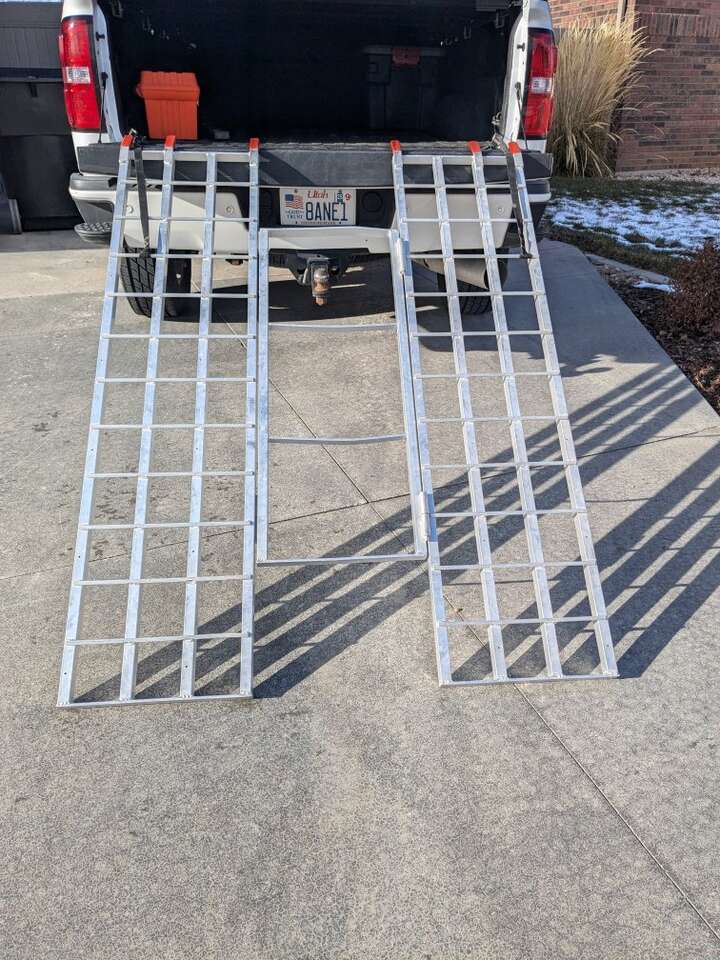 Tri-Fold ATV Ramp