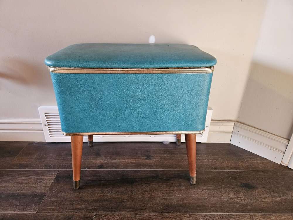 Hawkeye sewing box or foot stool