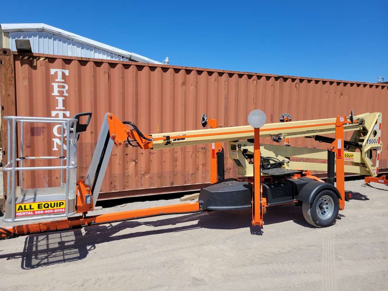 JLG T500J boom lift man basket lift rentals