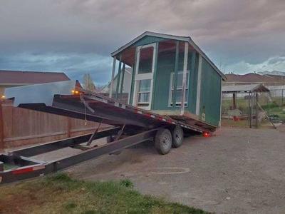 14K Dumping Flatbed Tilt Deck Trailer Rentals