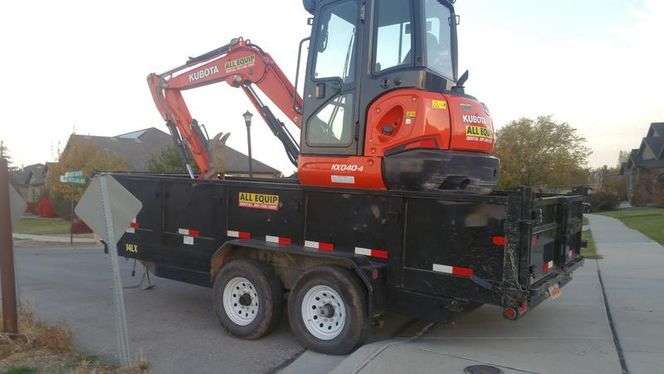 14K Utility Dump Trailer Rentals