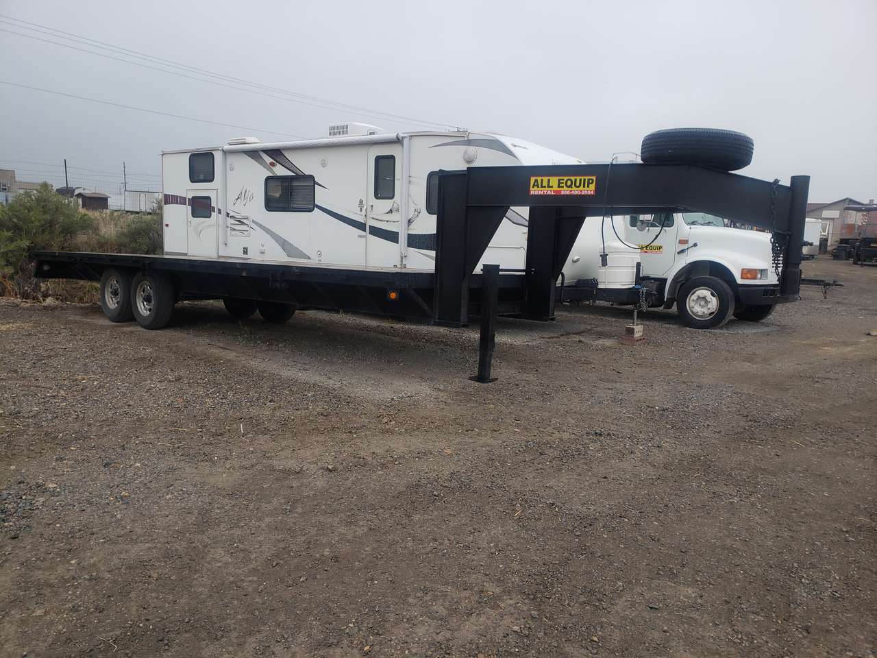 14K Gooseneck Trailer Rentals