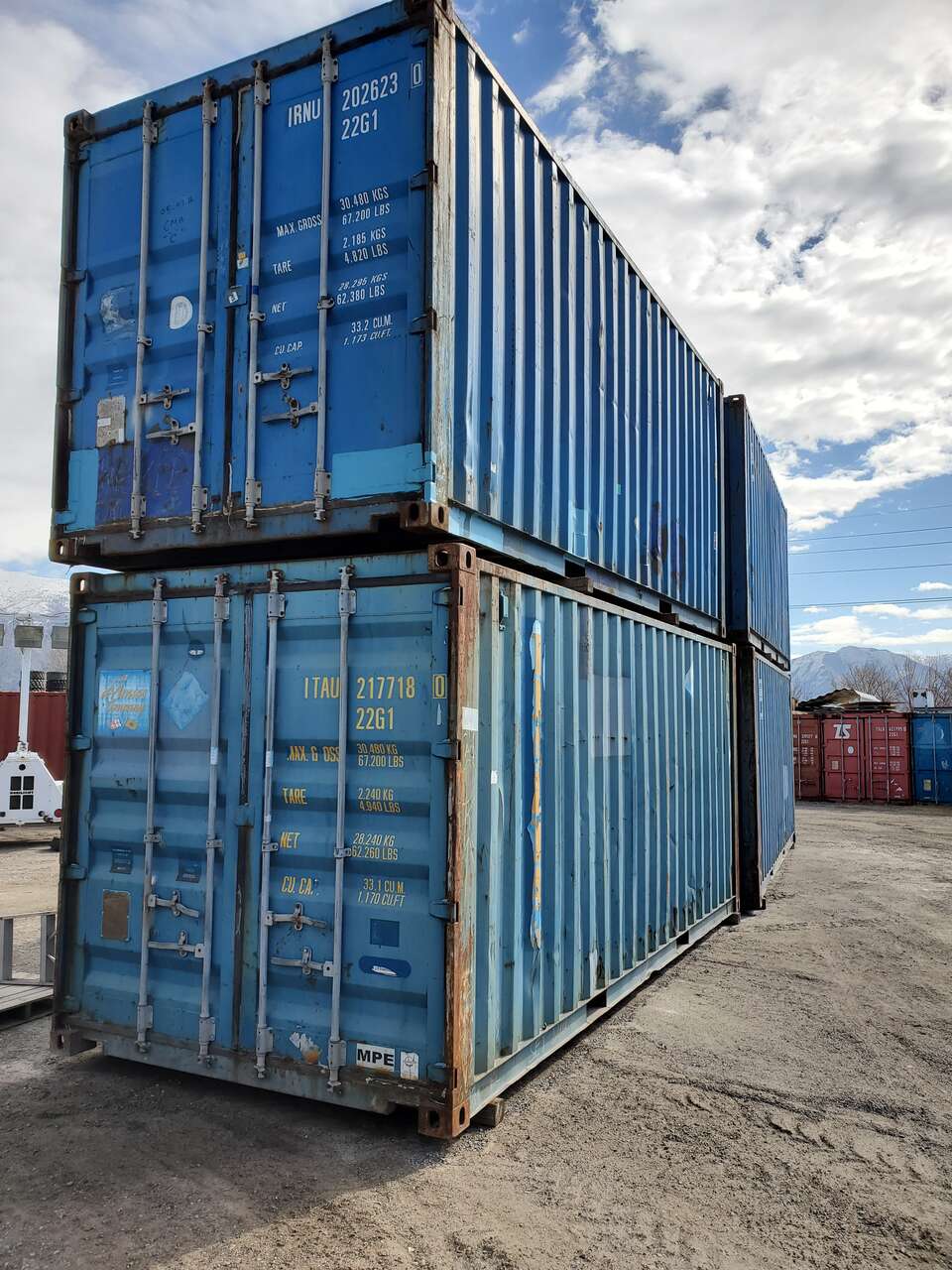 20' Storage Unit Container / Conex Box Rentals