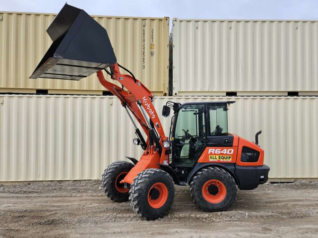 Kubota R640 Wheel Loader For Rent