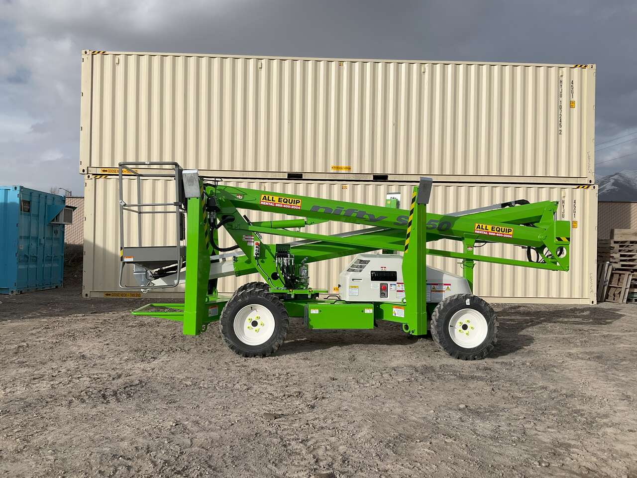 50' Self Driving Man Lift rentals