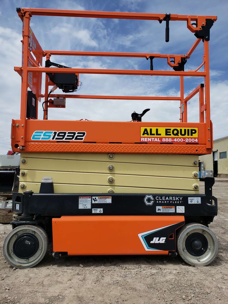 19' Electric Scissor Lift Rentals Indoor / Outdoor