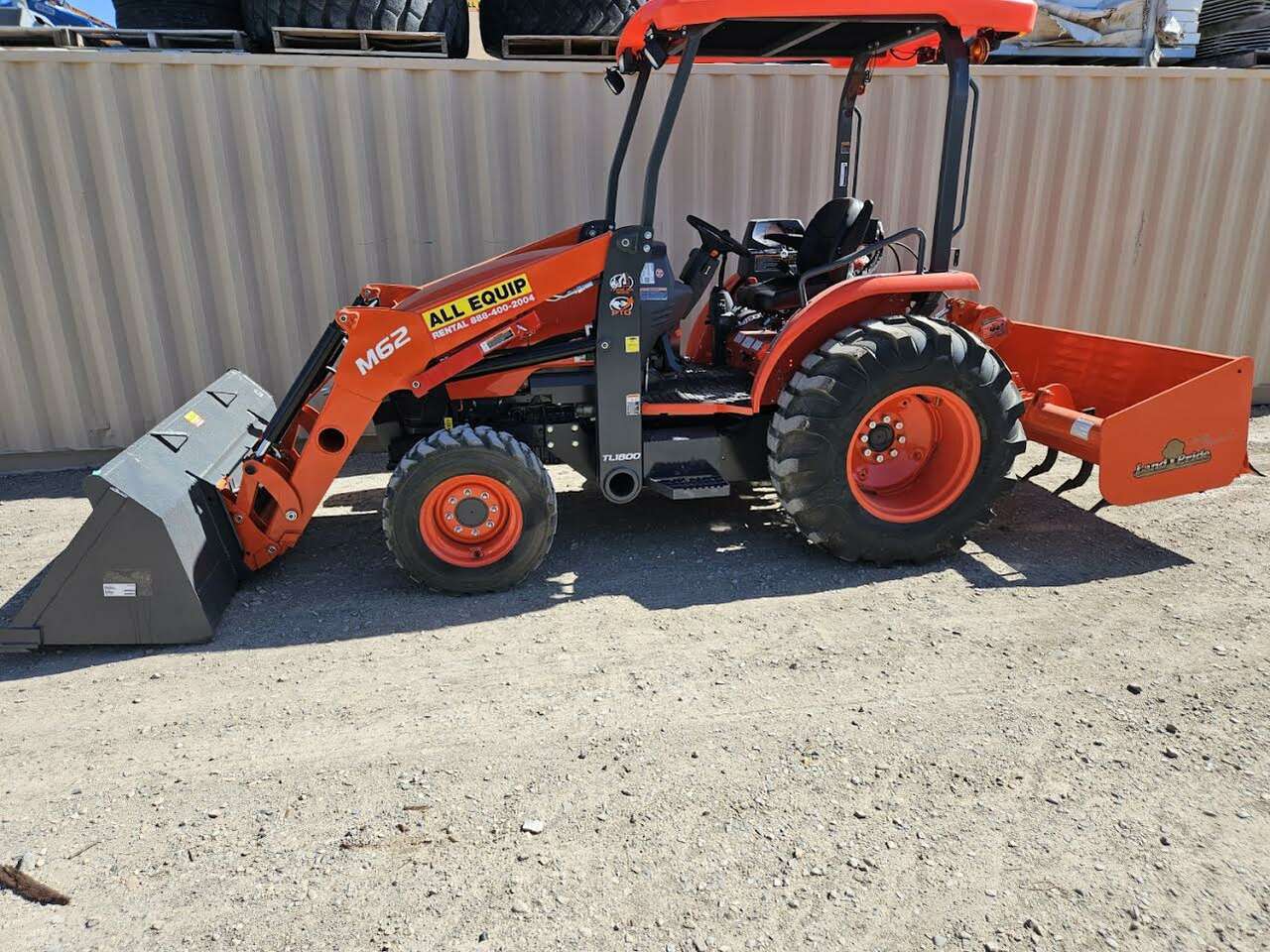 Kubota M62 Tractor Loader Backhoe Rentals