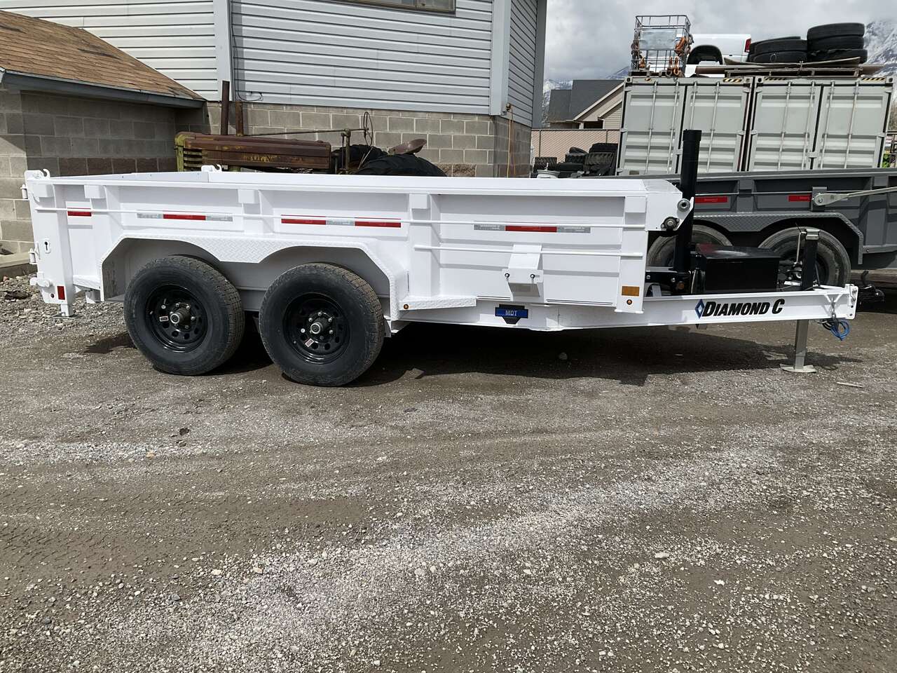 10k Utility Dump Trailer For Rent