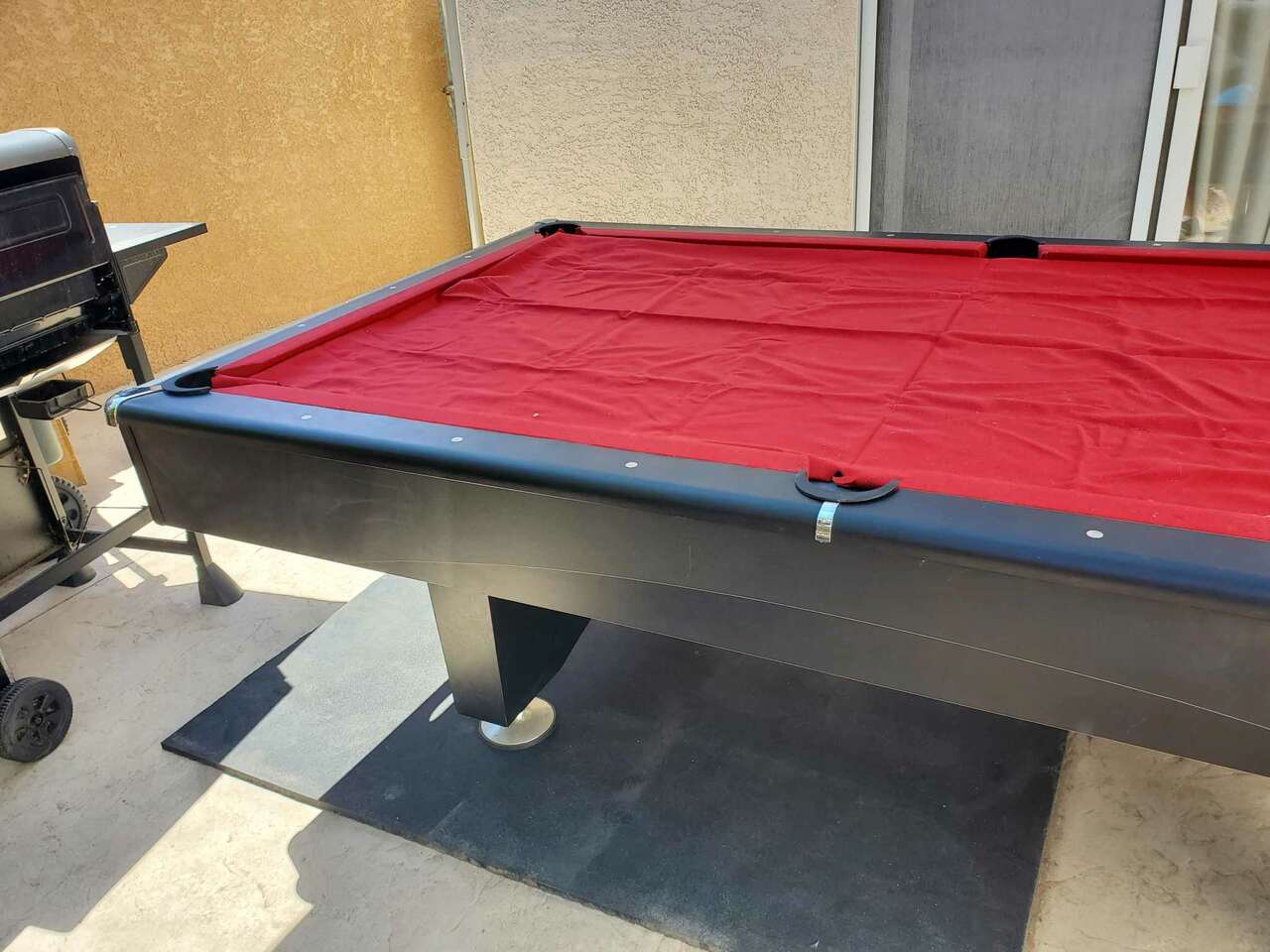8ft black pool table Furniture