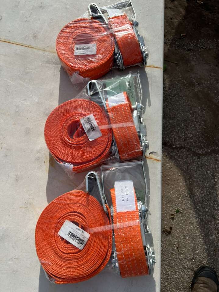 Ratcheting Load Straps NEW