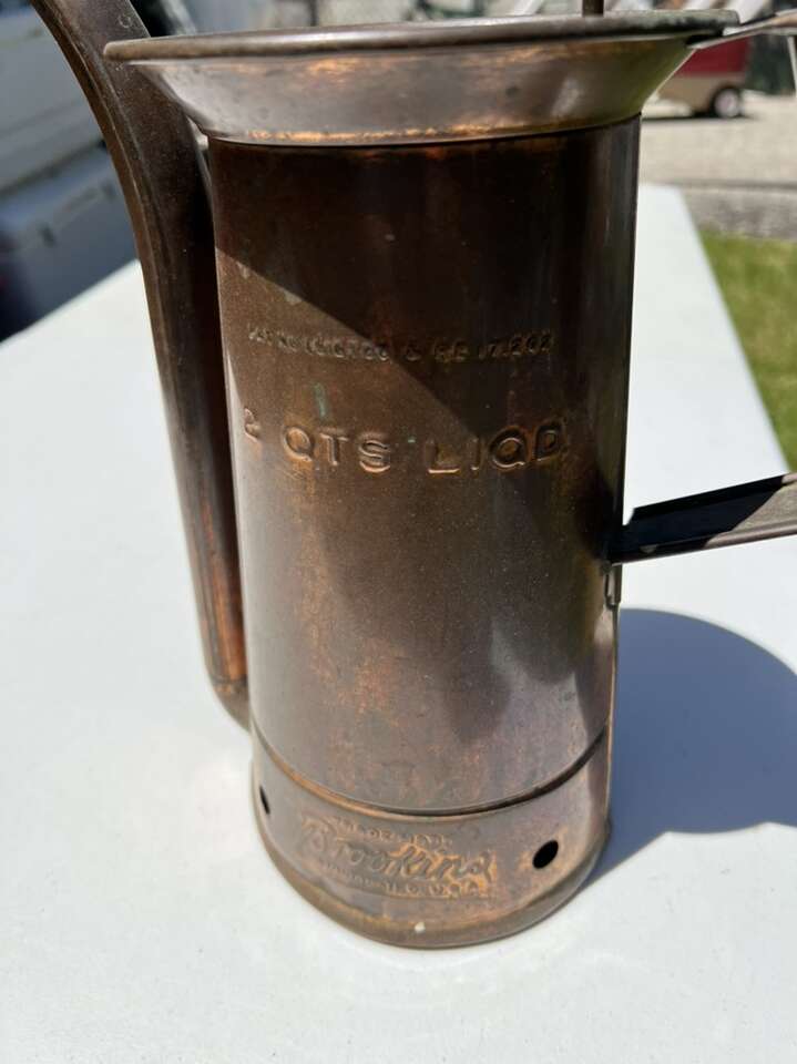 Brooklins Copper Oil Dispenser